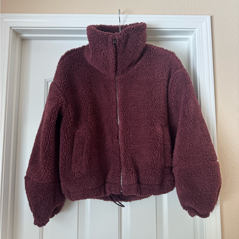 lululemon cinchable fleece sweater
